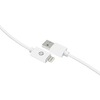 Iessentials Charge and Sync Braided 10 ft. Lightning to USB Cable (White) IEN-BC10L-WT